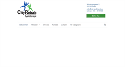 Desktop Screenshot of cityrehabilund.se